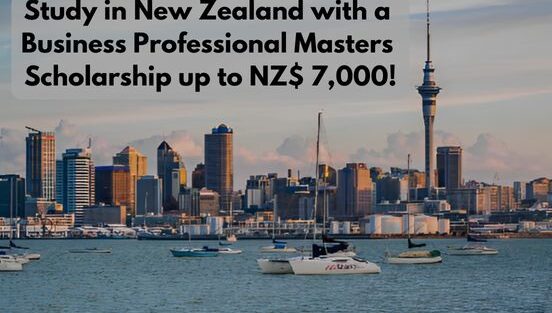 Fwd: Get Business Professional Masters Scholarship of Up to NZ$ 7,000 for Nov 2024 intake